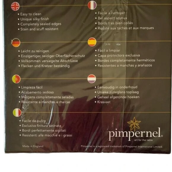 NIB! Set of 6 PIMPERNEL White House COASTERS Roses Artwork by John Russ Key 1914 - Picture 8 of 11